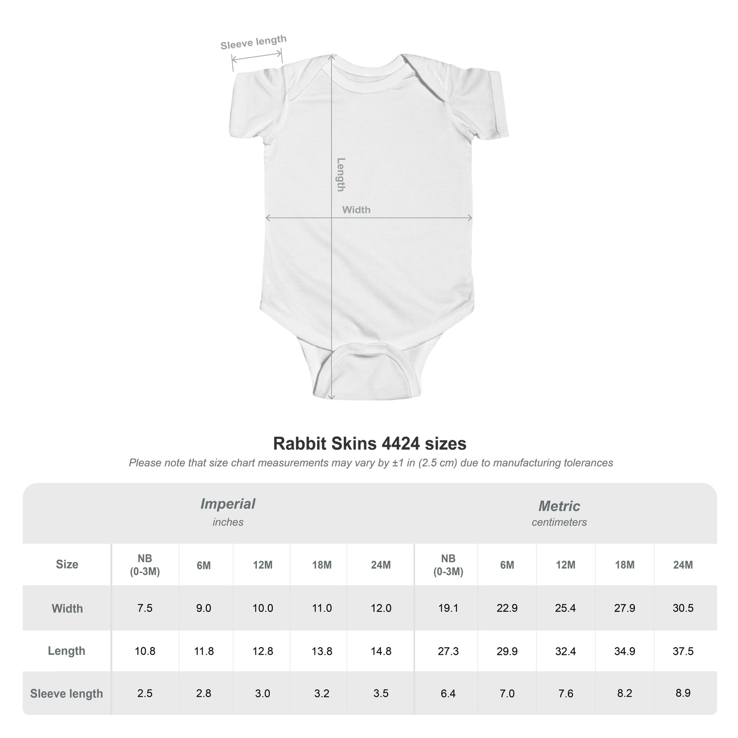 Infant Bodysuit "New Day" Graphic Baby Onesie - Positive Morning Message