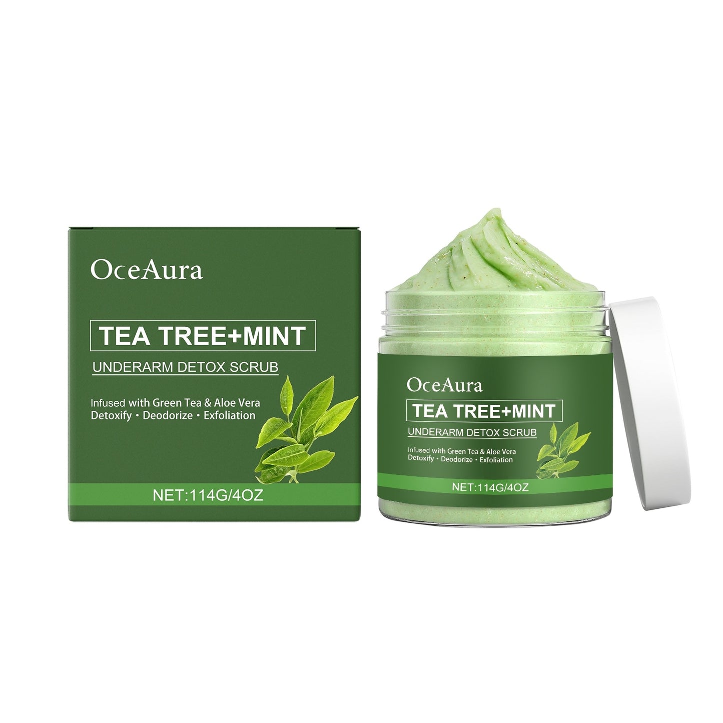 Tea Tree Mint Underarm Detox Scrub