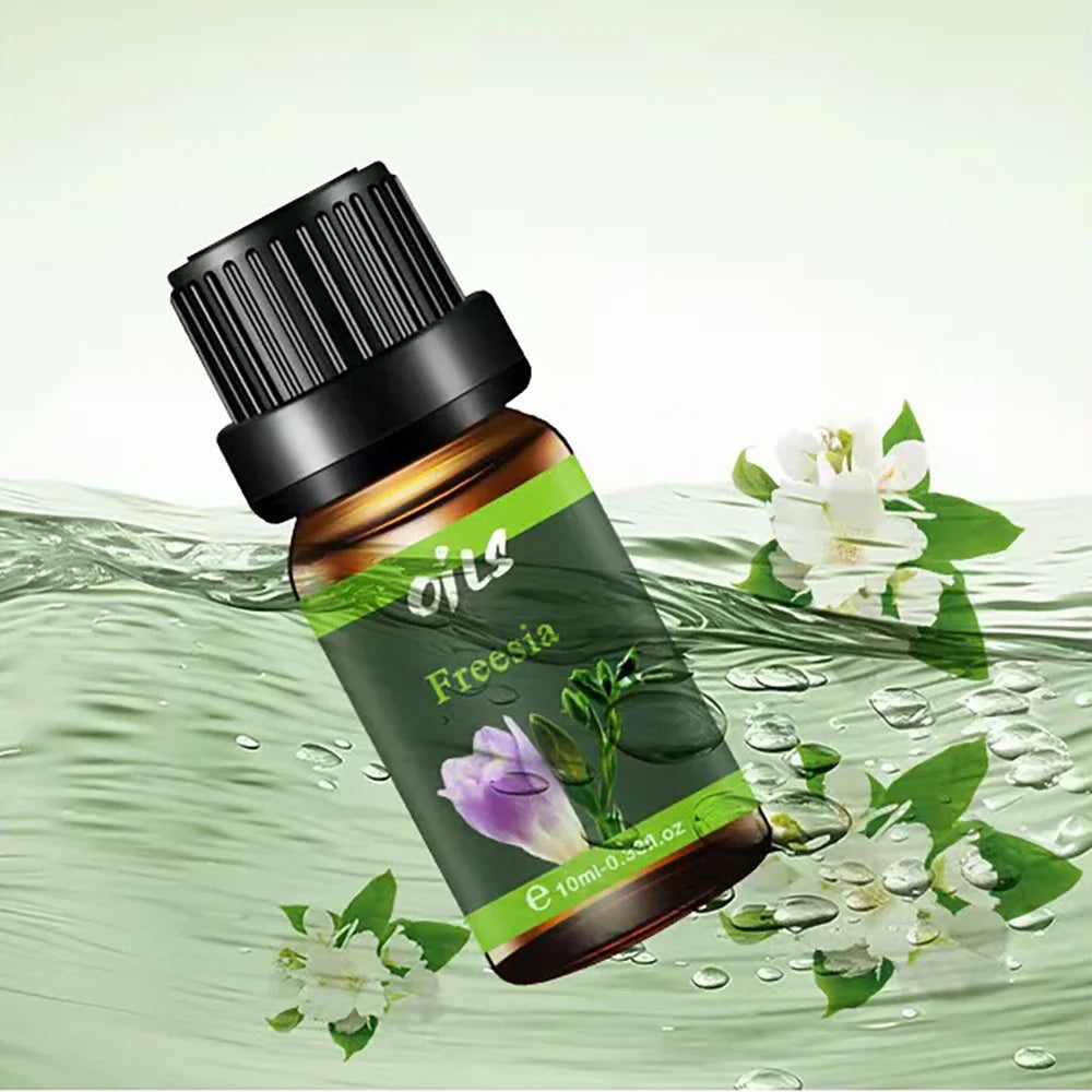 6-Piece Premium Essential Oil Set - 6 Natural Fragrances (Lavender, Rose, Osmanthus) for Aromatherapy Diffusers