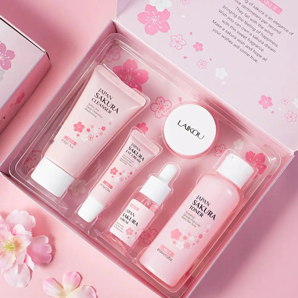 Sakura skin care sets .