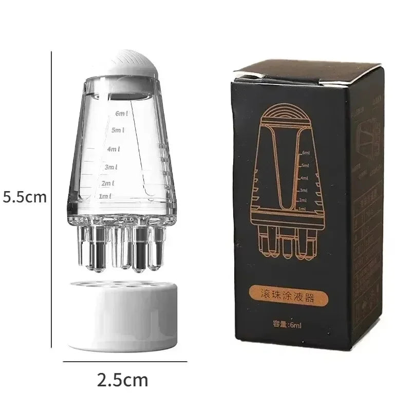 Mini Massage Comb Essential Oil Liquid Guiding Massager Anti Hair Loss Scalp Care .