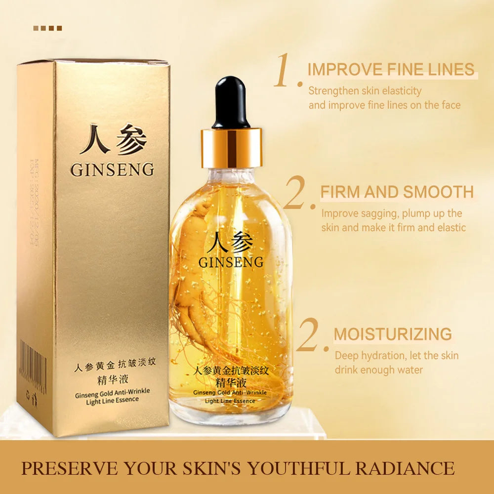 Gold Hyaluronic Acid Nicotinamide Face Serum Anti Aging.