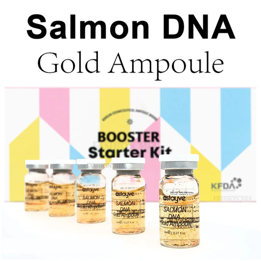 8ml Salmon DNA Gold Ampoule Skin Booster Serum Stayve BB Cream Glow Beginner Starter Kit Korea Face Skin Care Essence Foundation