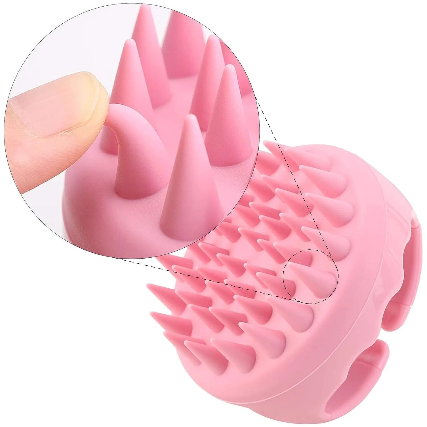 Hair Scalp Massager Shampoo Brush  Exfoliator .