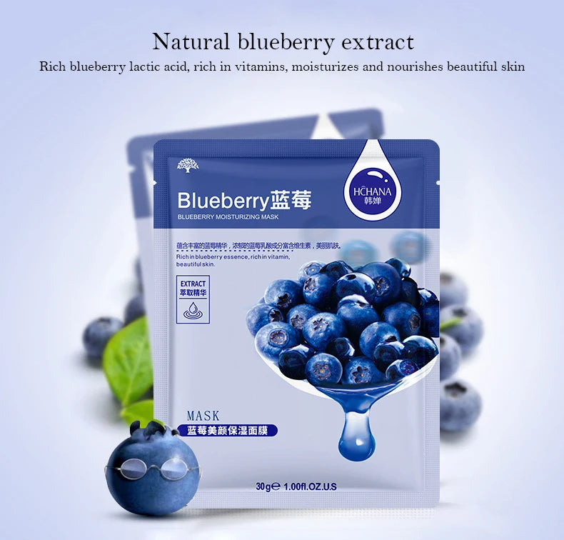 Face skincare Moisturizing Firming Hydrating Korean Face Mask Facial.