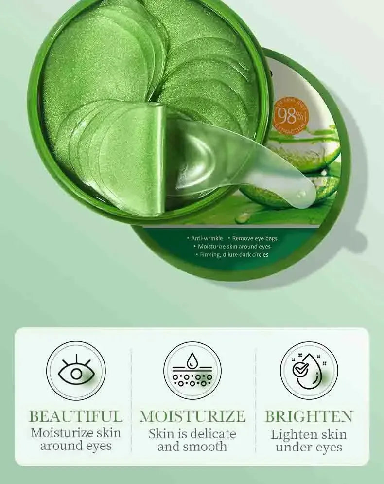 Aloe Vera Collagen Eye Mask Anti Dark Circles .
