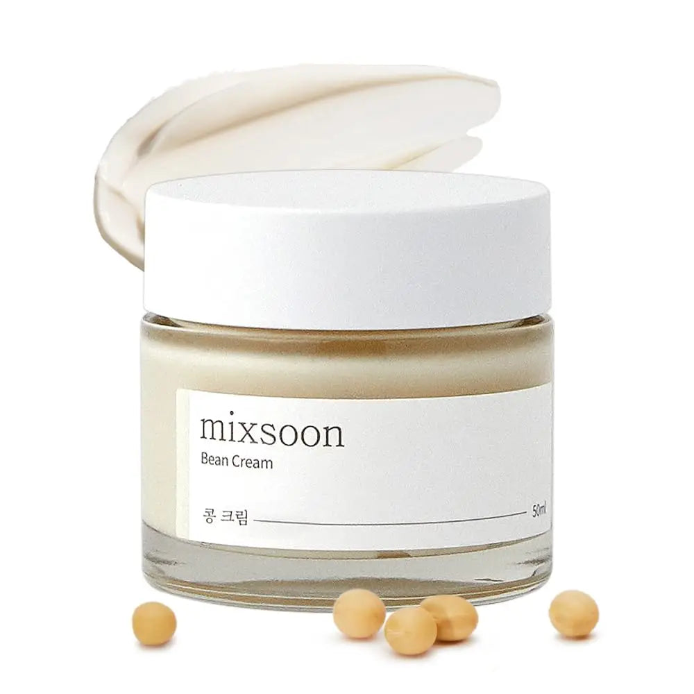 Mixsoon Bean Essence Korean Skin Care Serum - Exfoliating Hydrating Glass Skin Hyaluronic Acid for Moisturized Smooth Complexion