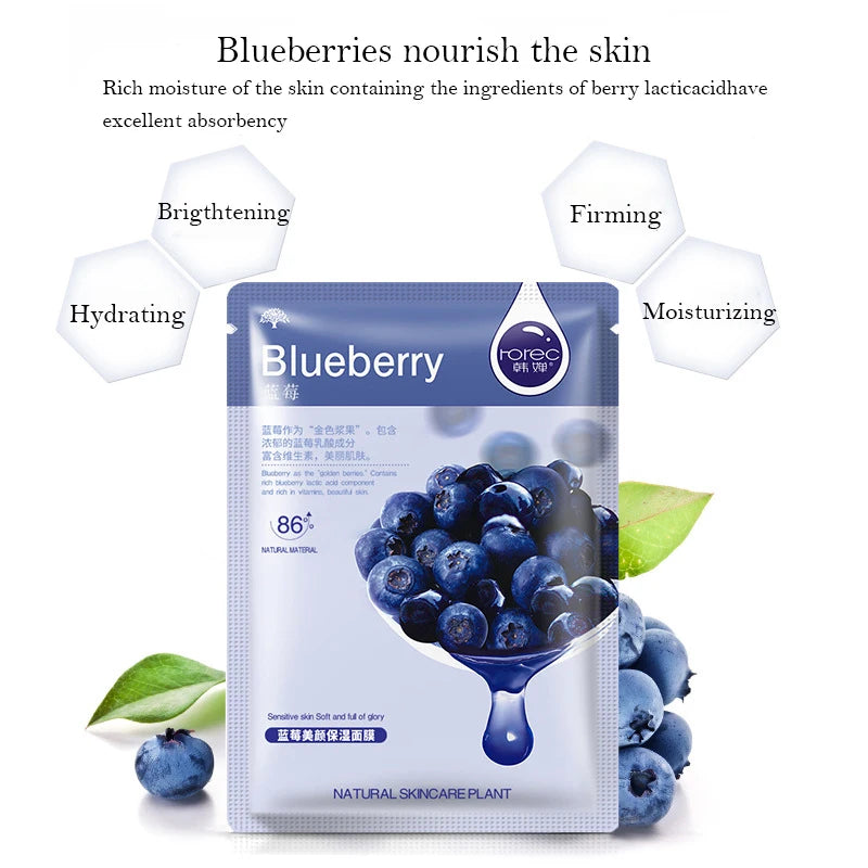 Face skincare Moisturizing Firming Hydrating Korean Face Mask Facial.