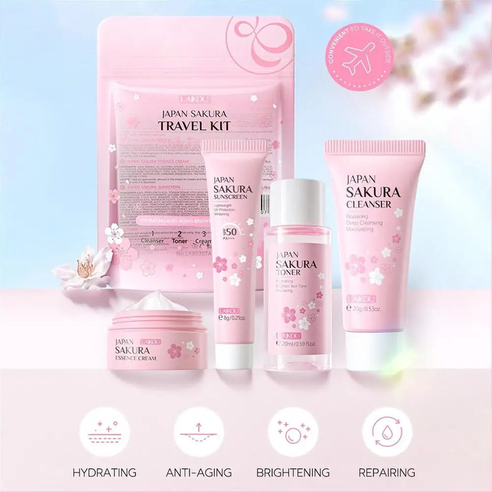 Sakura skin care sets .