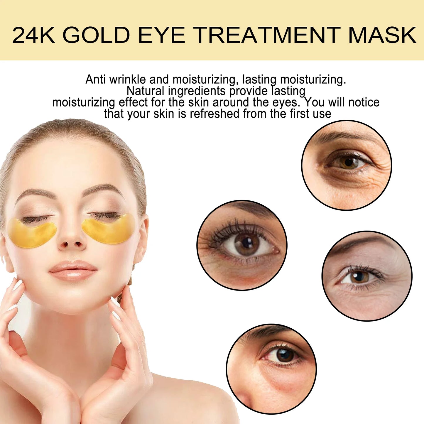 Gold Eye Mask Anti Dark Circles