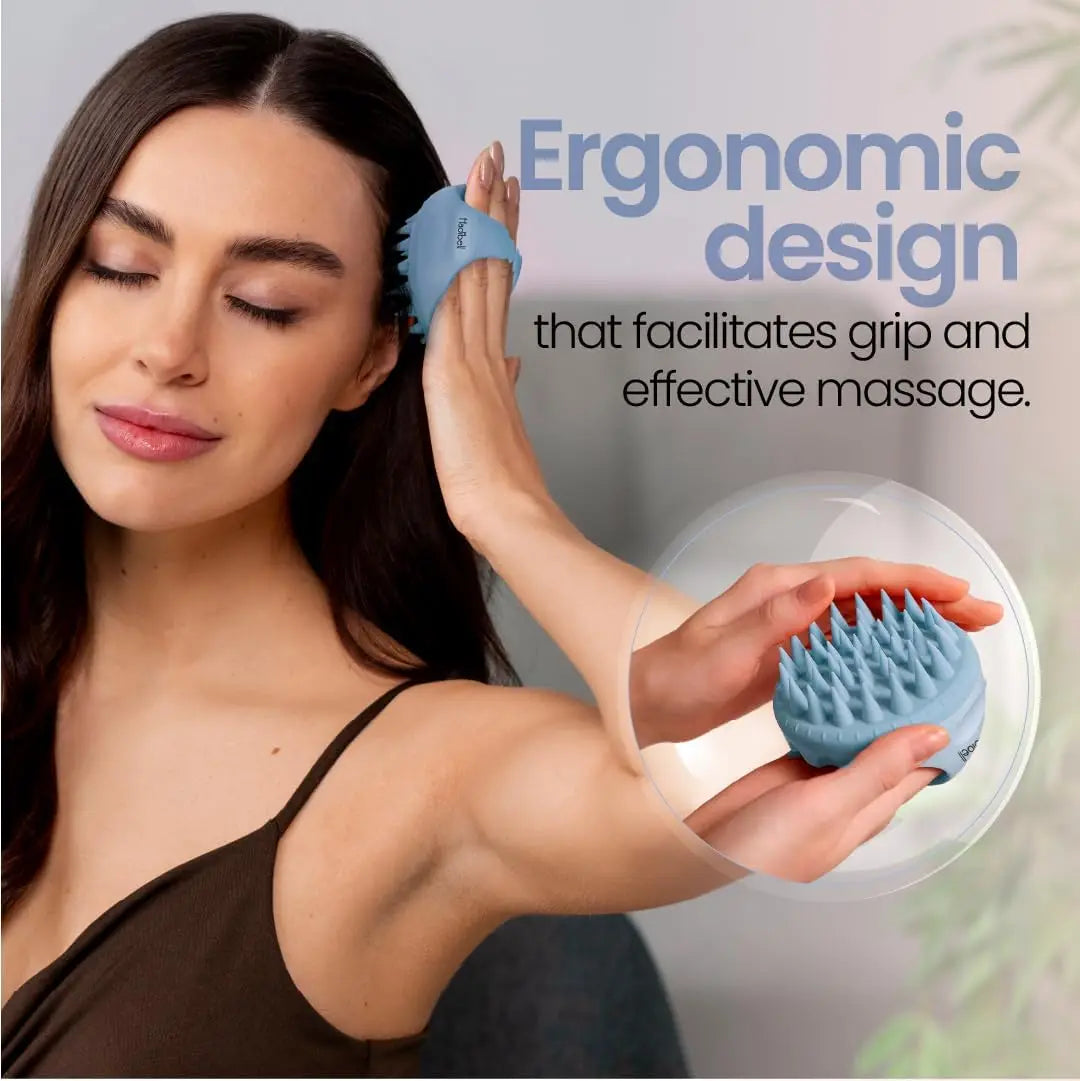 Hair Scalp Massager Shampoo Brush  Exfoliator .