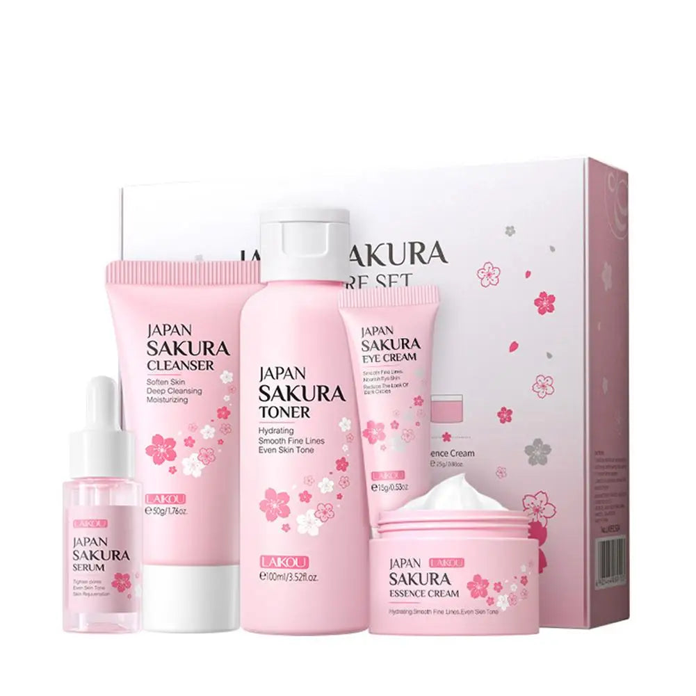 Sakura skin care sets .