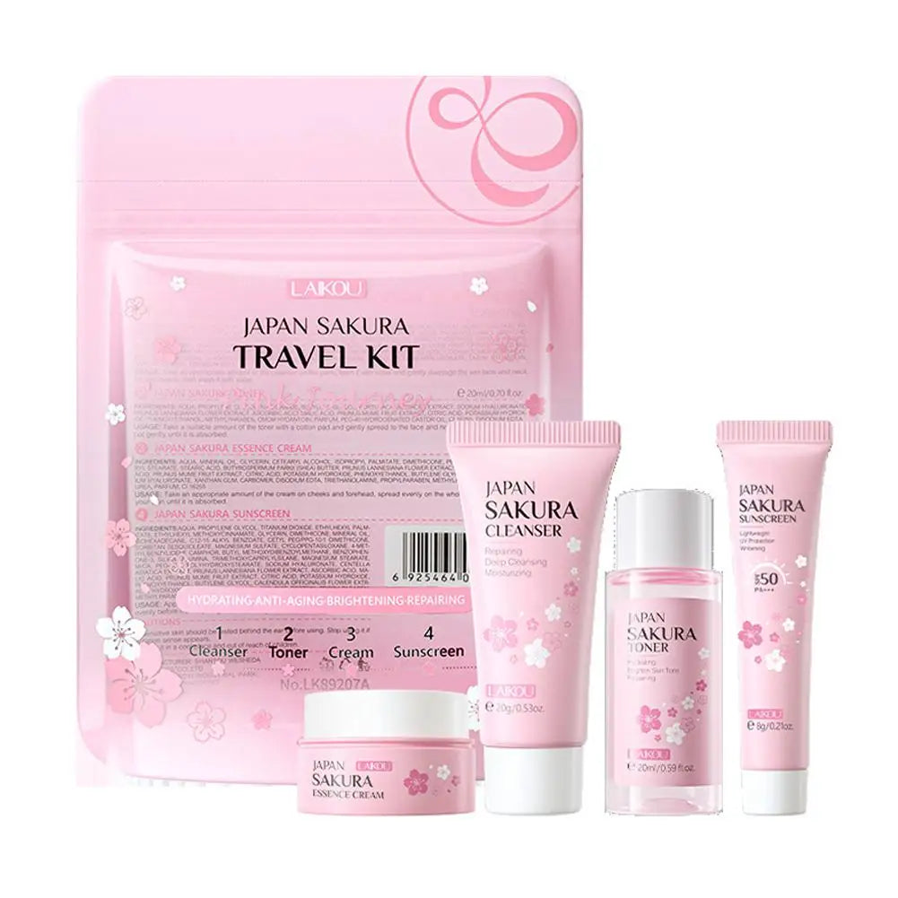Sakura skin care sets .