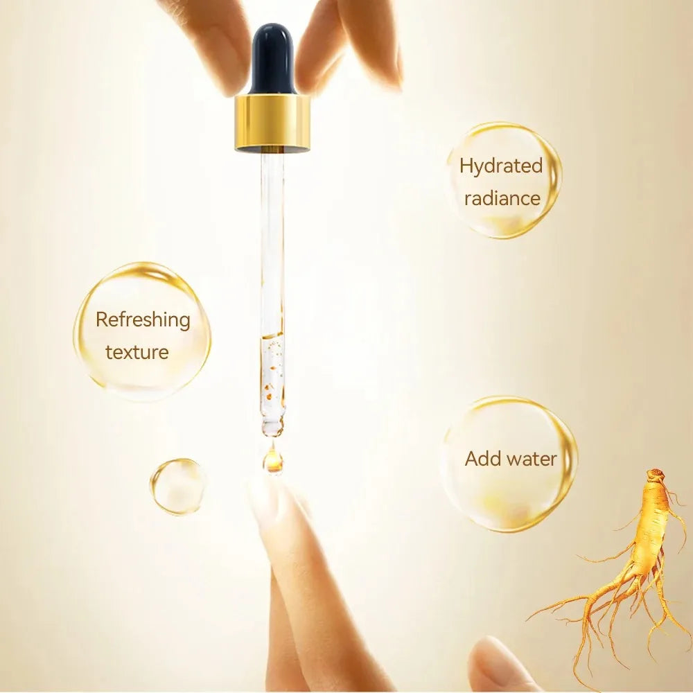 Gold Hyaluronic Acid Nicotinamide Face Serum Anti Aging .