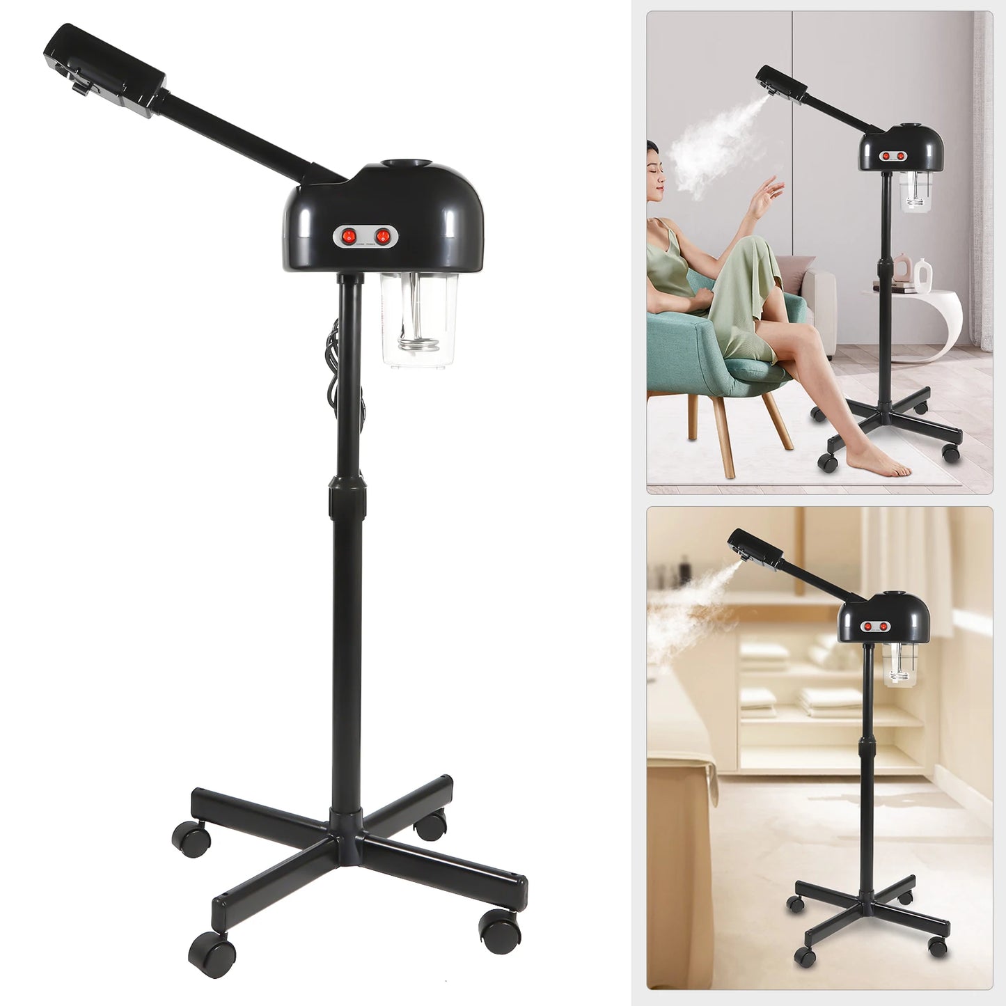 Skin Care Equipment for Salon Beauty Spa White/Black