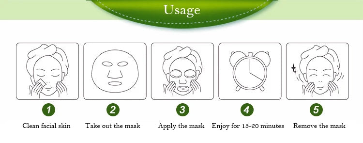 Face skincare Moisturizing Firming Hydrating Korean Face Mask Facial.