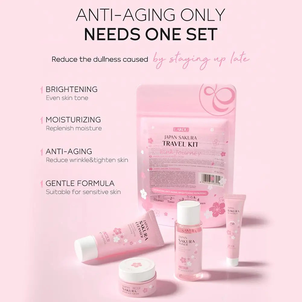 Sakura skin care sets .