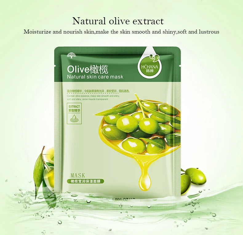 Face skincare Moisturizing Firming Hydrating Korean Face Mask Facial.