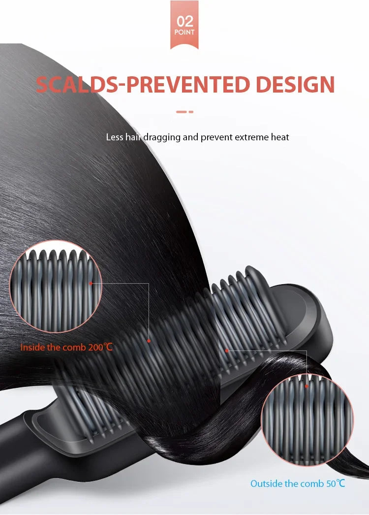 Multifunctional Hairstyle Brush.