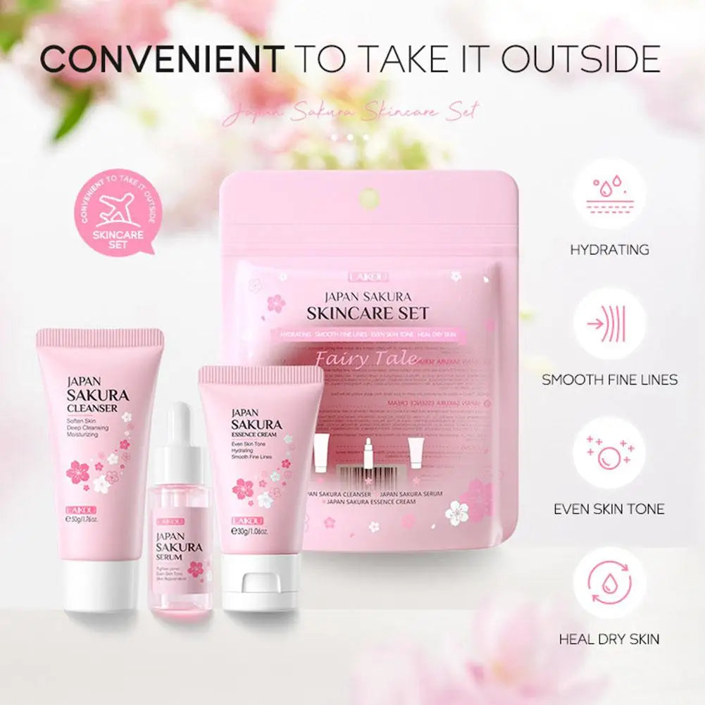 Sakura skin care sets .