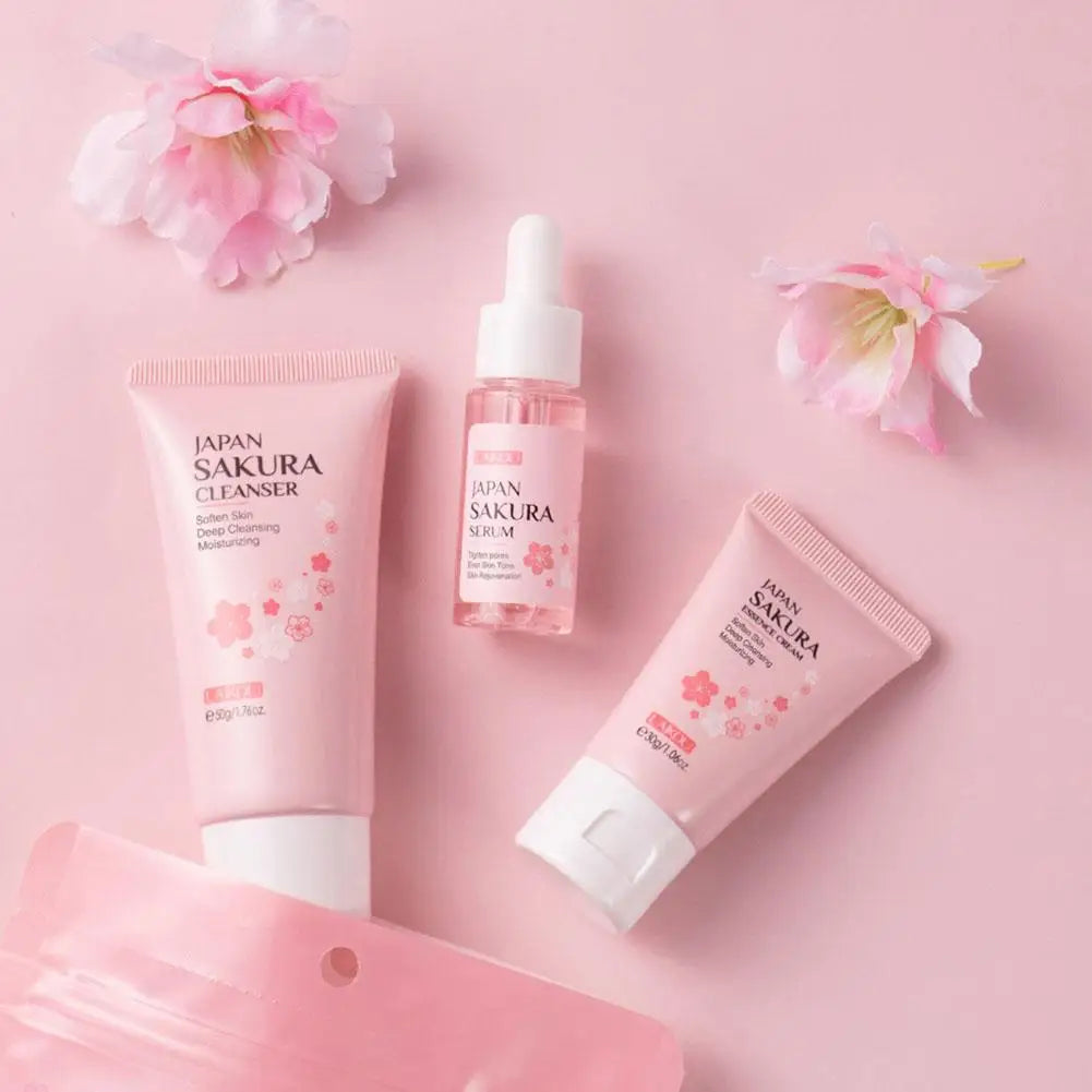 Sakura skin care sets .