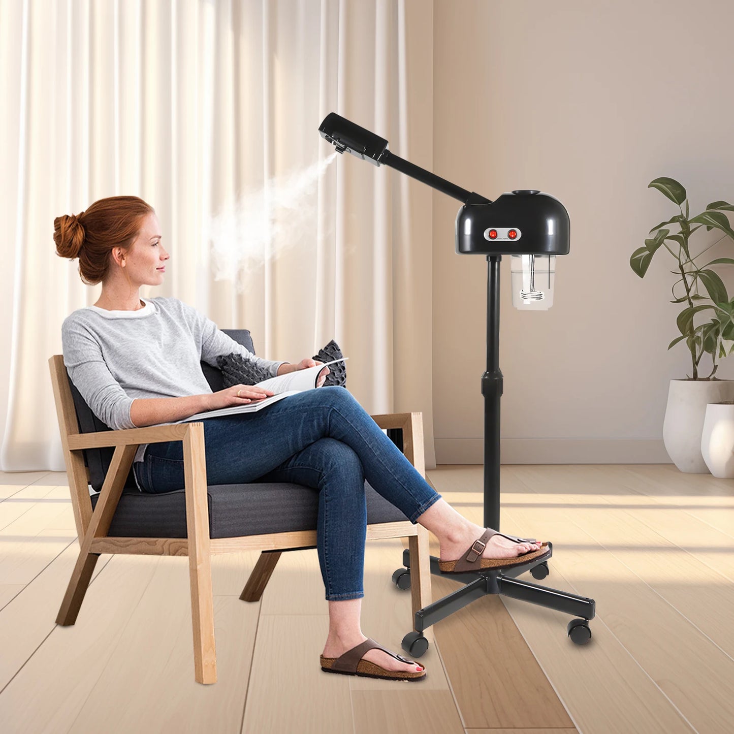 Skin Care Equipment for Salon Beauty Spa White/Black