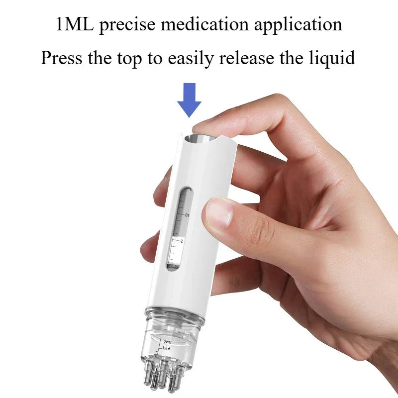 Mini Massage Comb Essential Oil Liquid Guiding Massager Anti Hair Loss Scalp Care .